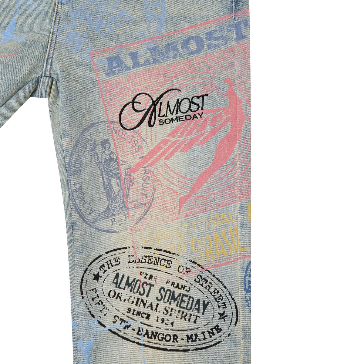 Almost Someday Postcard Denim - Image 3