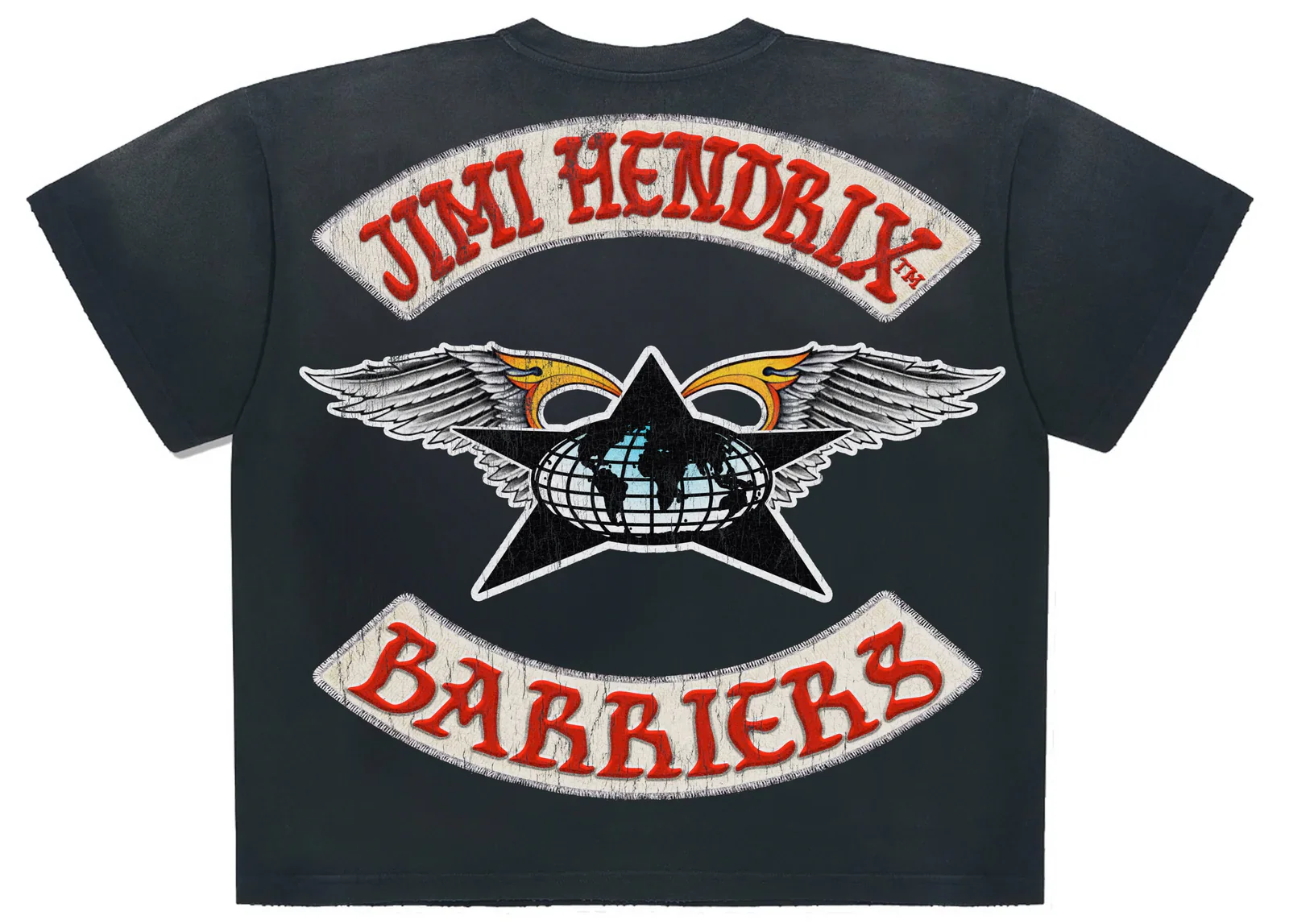 Barriers x Jimi Hendrix Buster Tee - Image 2