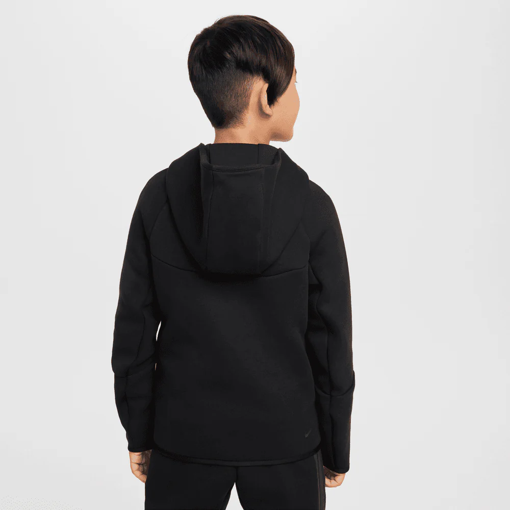 Big Kids Nike Sportswear Tech Fleece Full-Zip Hoodie - Image 2