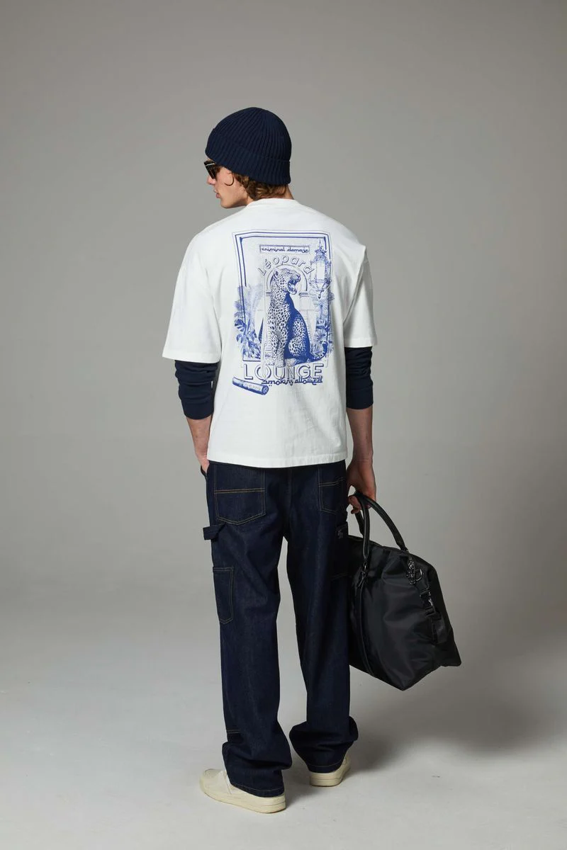 Criminal Damage Leopard Lounge Tee