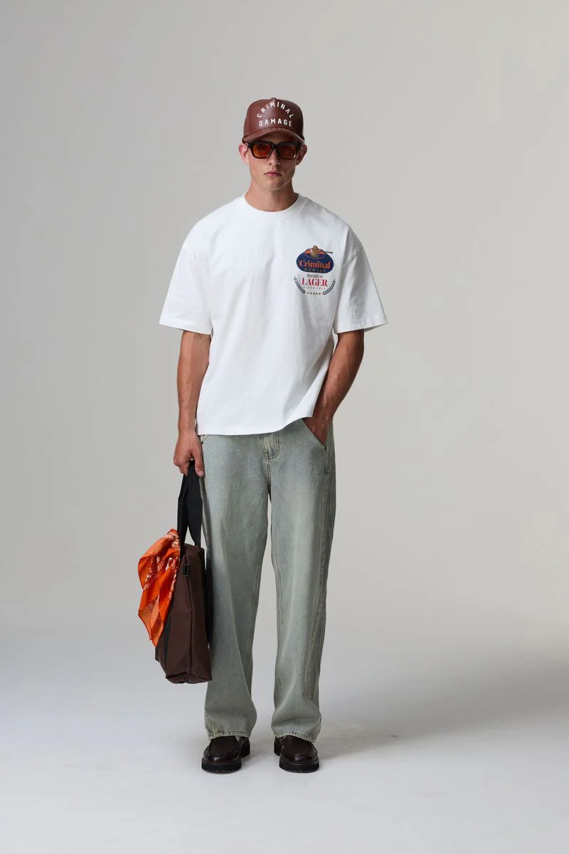 Criminal Damage Premium Lager Tee - Image 3
