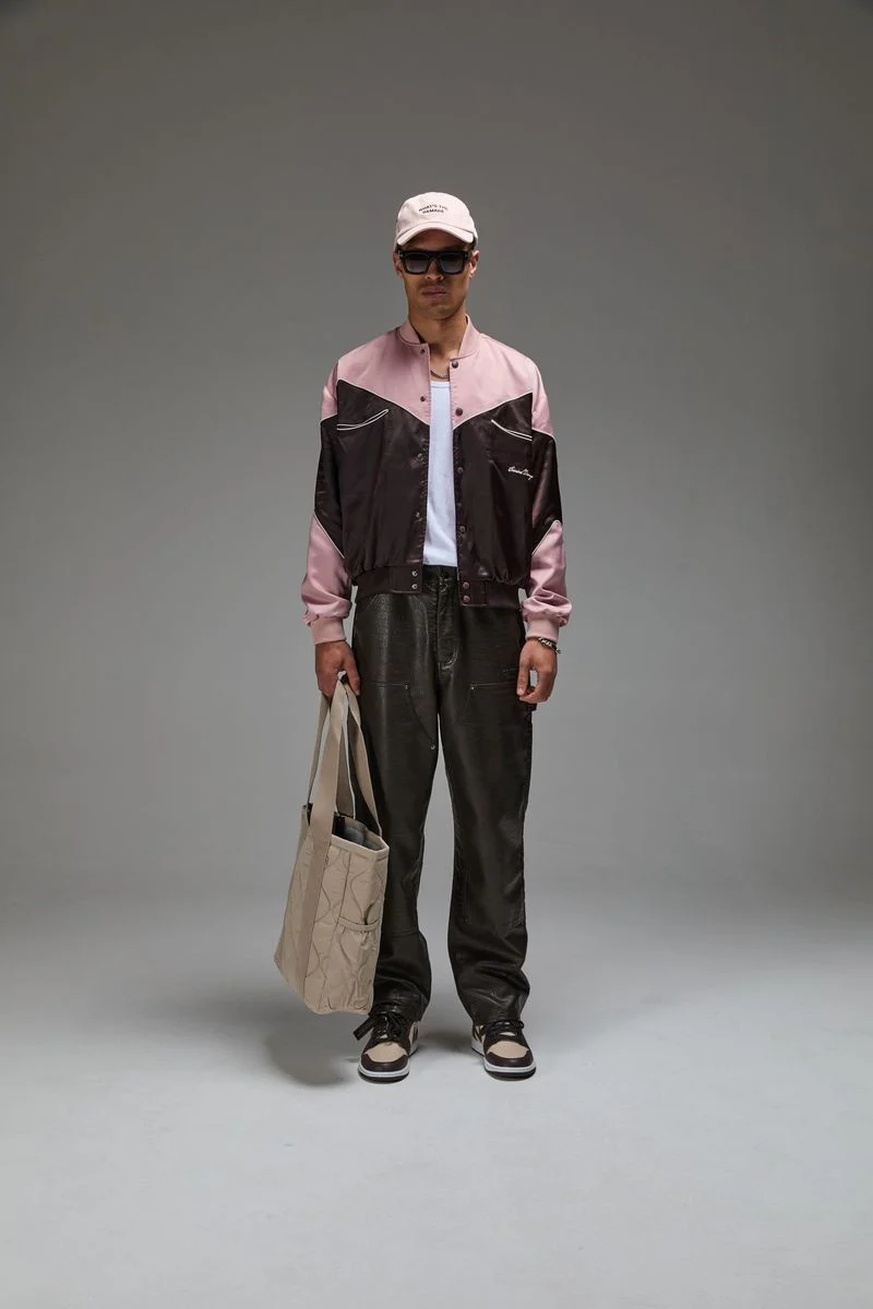 Criminal Damage Western Satin Bomber - Image 3