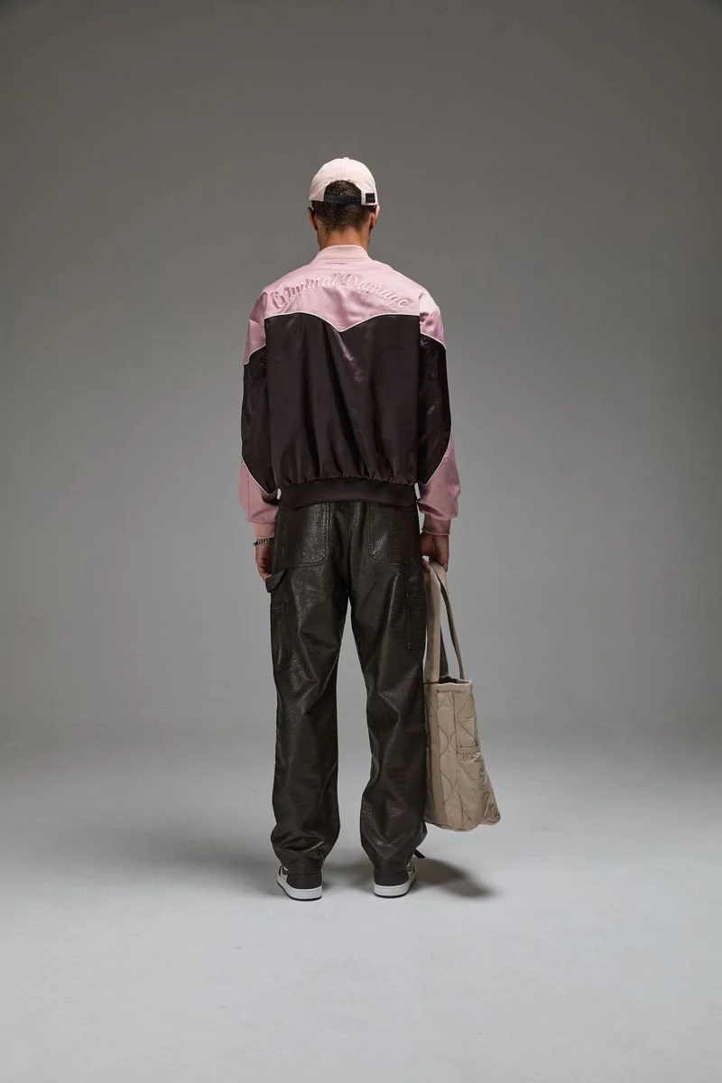 Criminal Damage Western Satin Bomber - Image 5