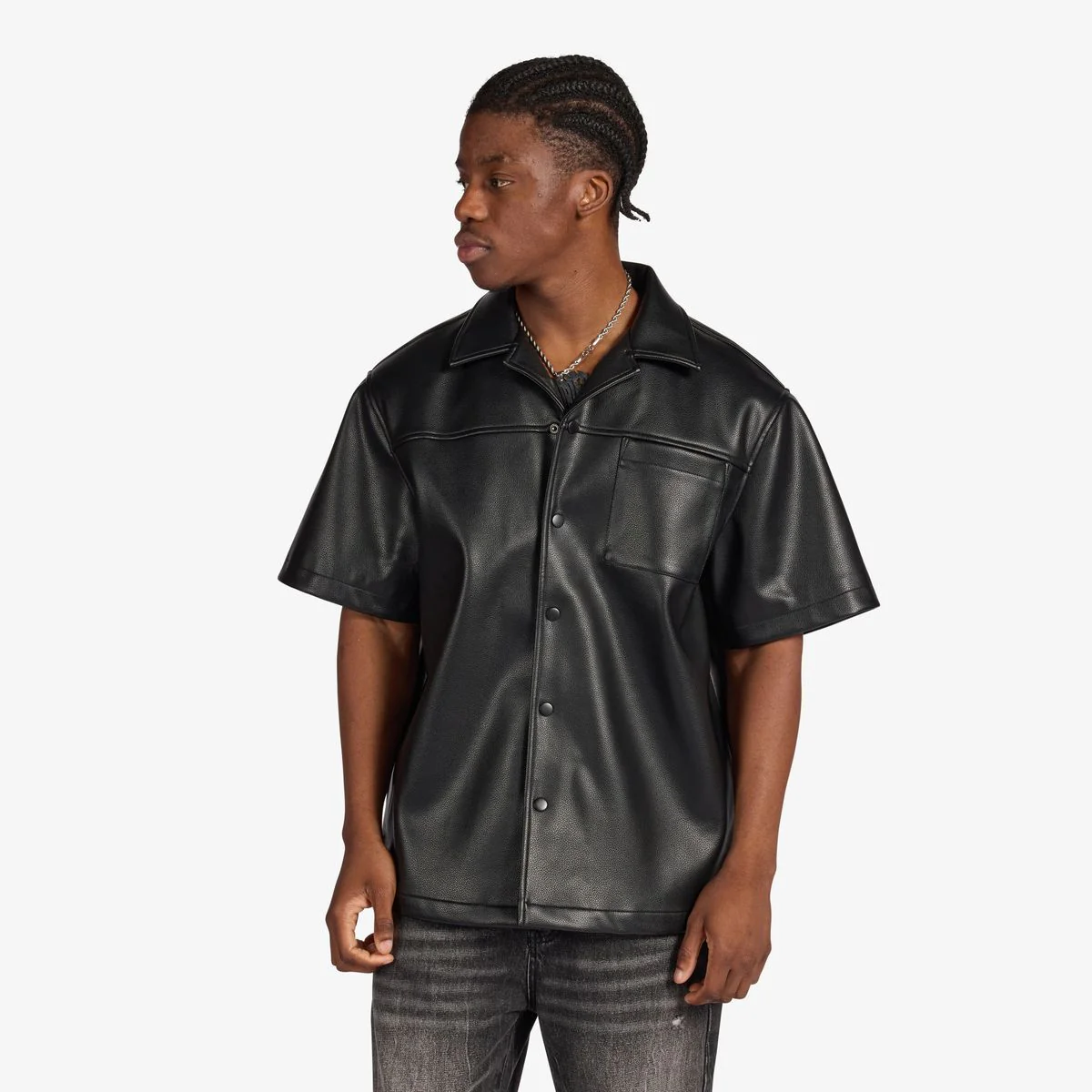 Gala Rico Leather Shirt - Image 3