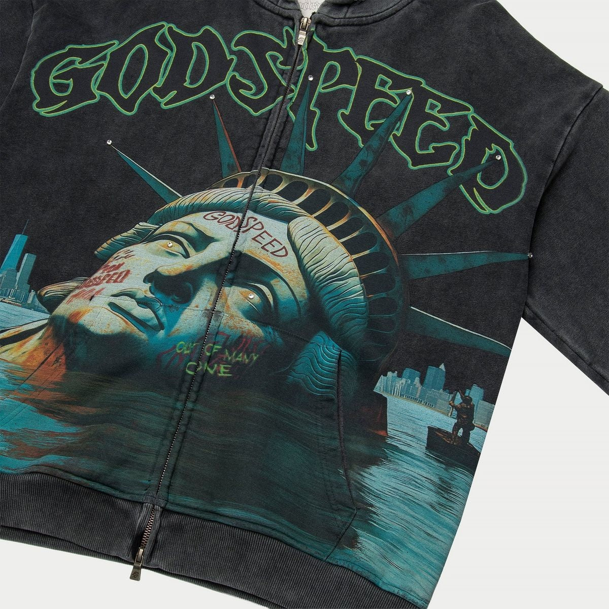Godspeed Sunken Liberty Zip Hoodie - Image 3