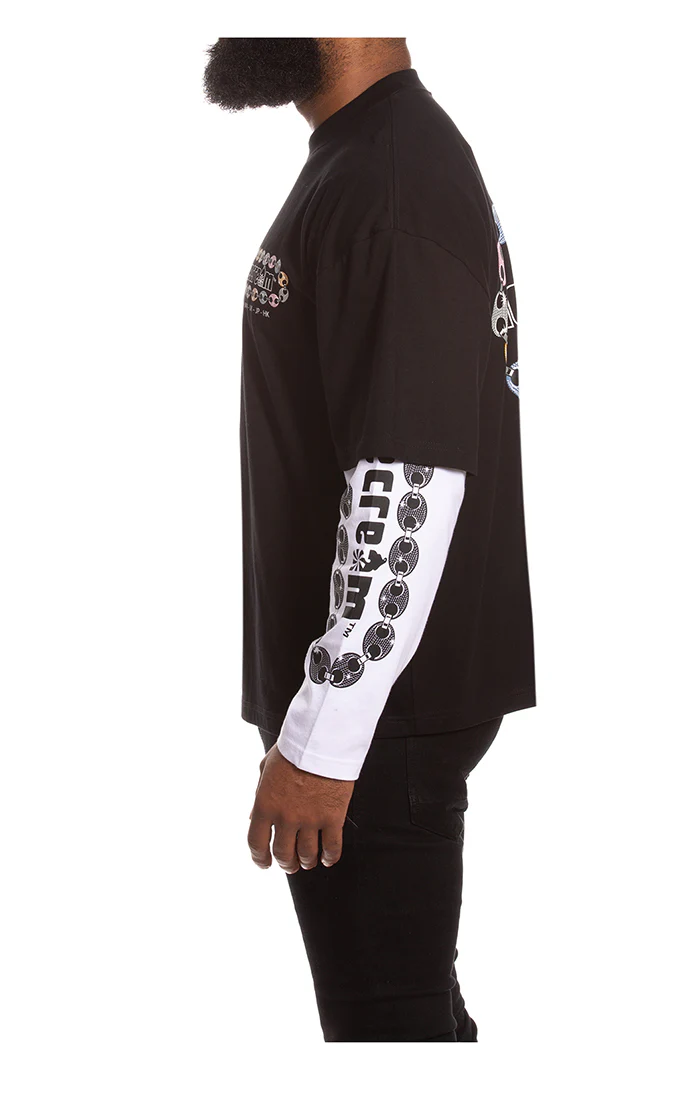 Icecream Jupiter Long Sleeve Boxy Fit Tee - Image 4