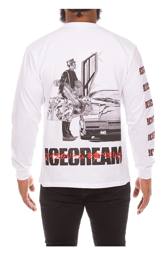 Icecream Luggage Long Sleeve Knit Tee - Image 2