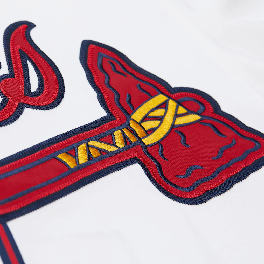 M&N MLB Atlanta Braves 1992 Deion Sanders Authentic Jersey - Image 7