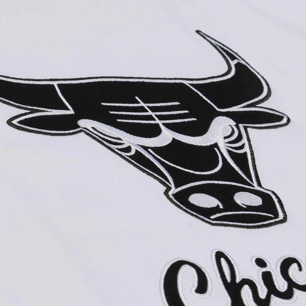 M&N NBA Chicago Bulls Monochrome Short Sleeve Tee - Image 6