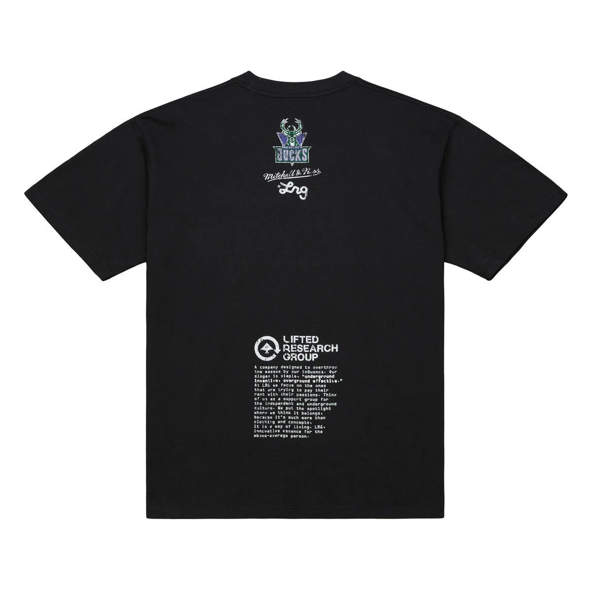 M&N NBA Milwaukee Bucks X LRG Wild Art Tee - Image 2