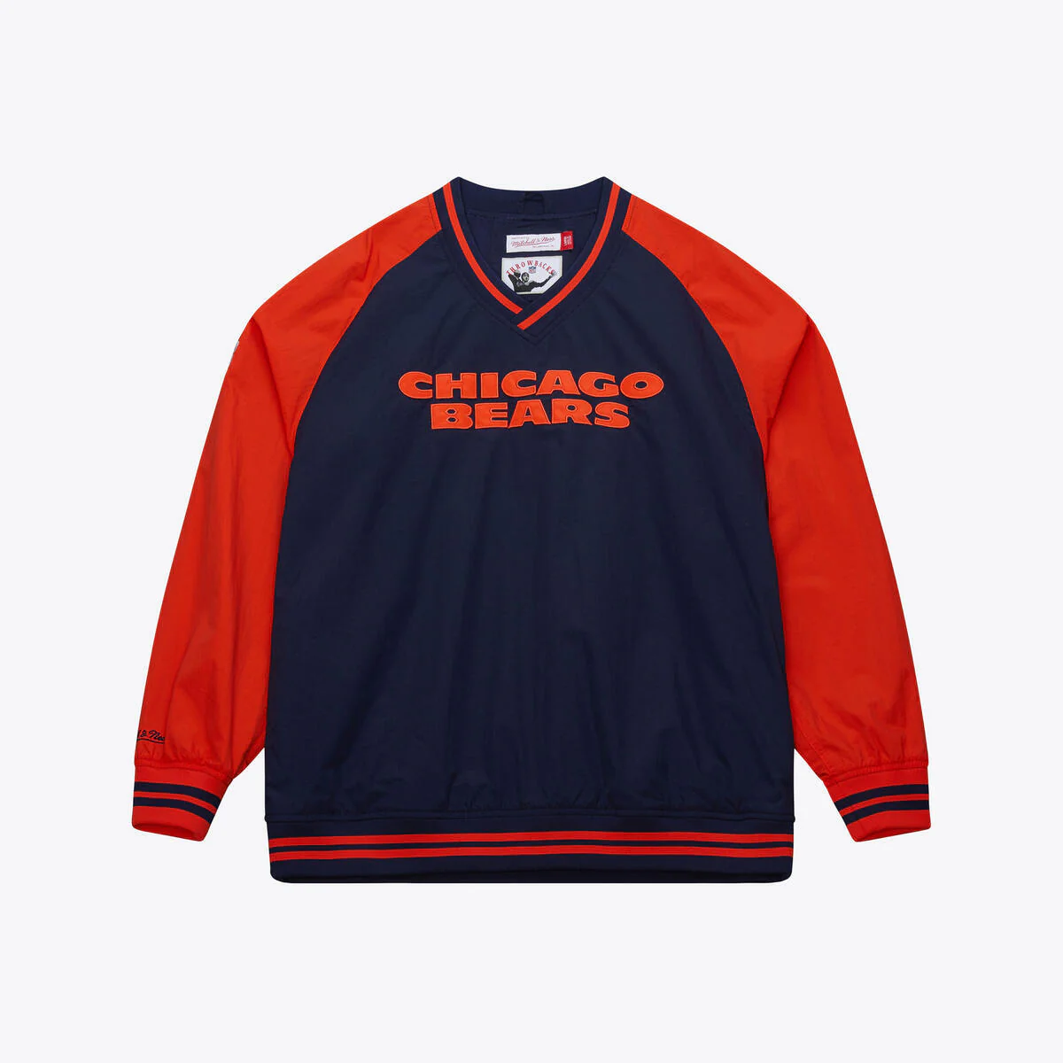M&N NFL Chicago Bears Nylon Pullover Jacket