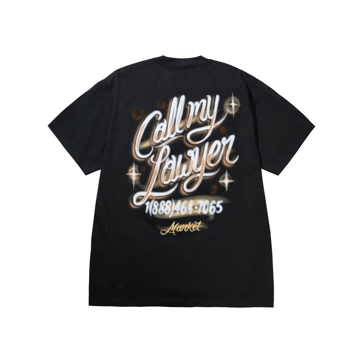 Market Airbrush Call My Lawyer Tee - Image 2