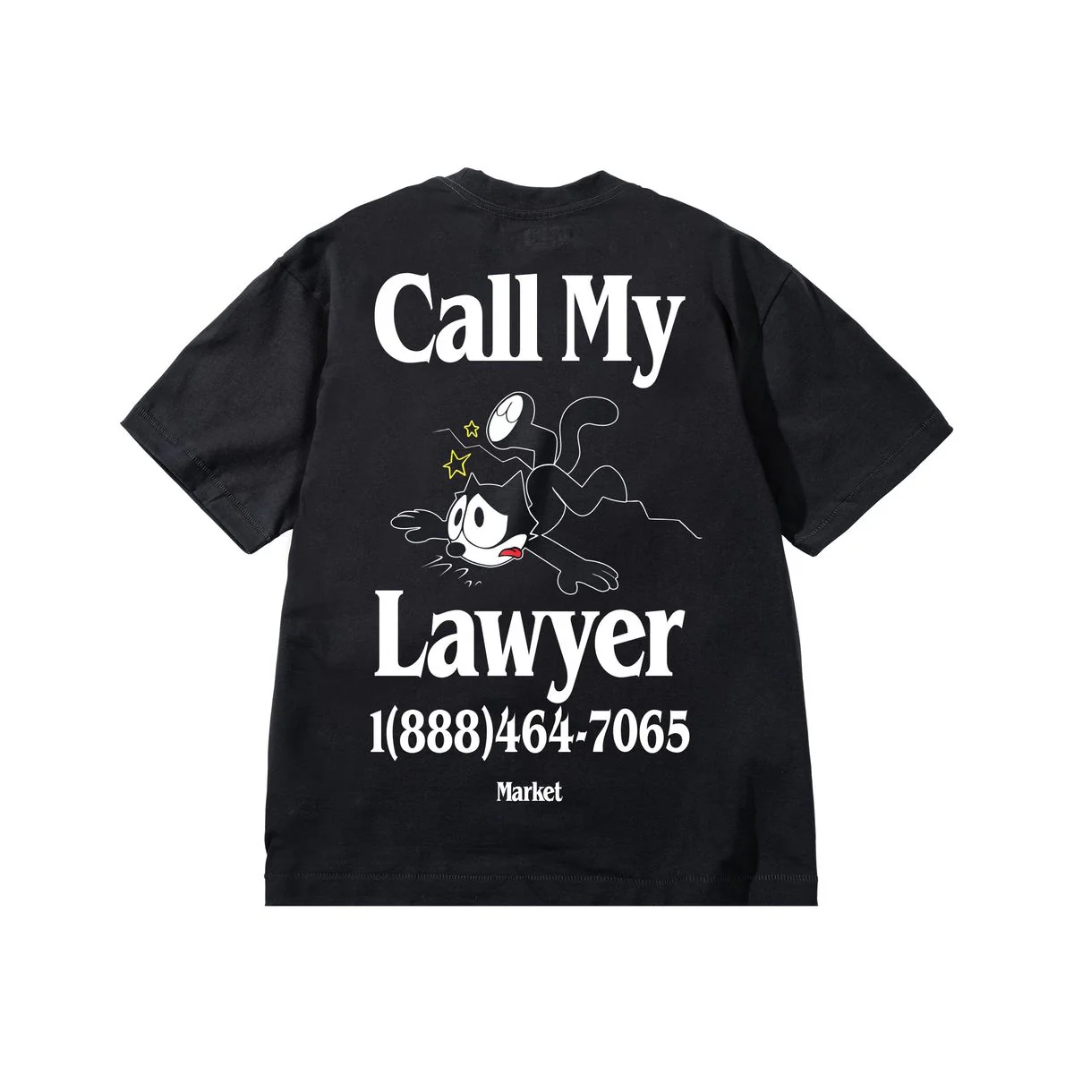 Market Felix The Cat Call My Lawyer Tee - Image 2