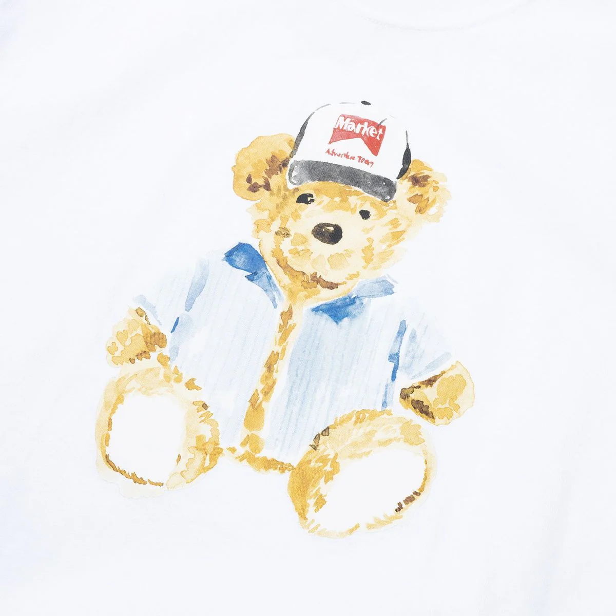 Market Watercolor Teddy Tee - Image 3