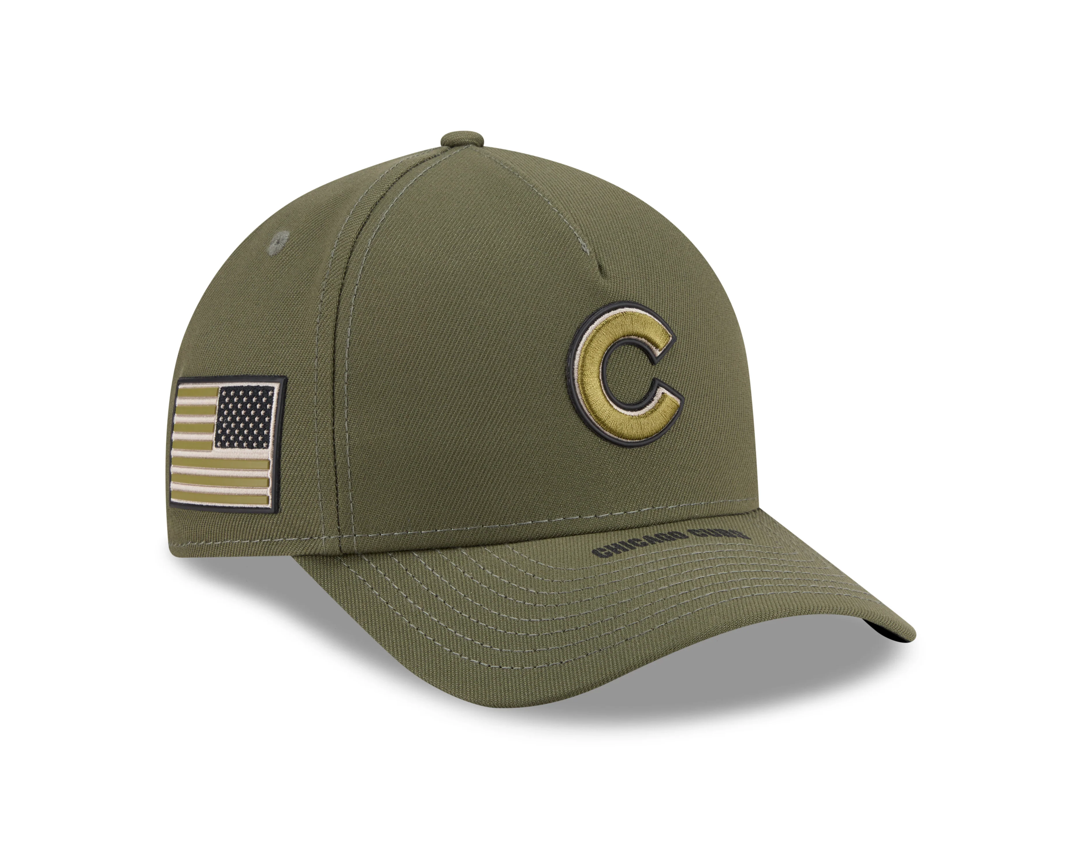 New Era 940 M Crown Chicago Cubs MLB26 Armed Forces Day Snapback Hat - Image 4