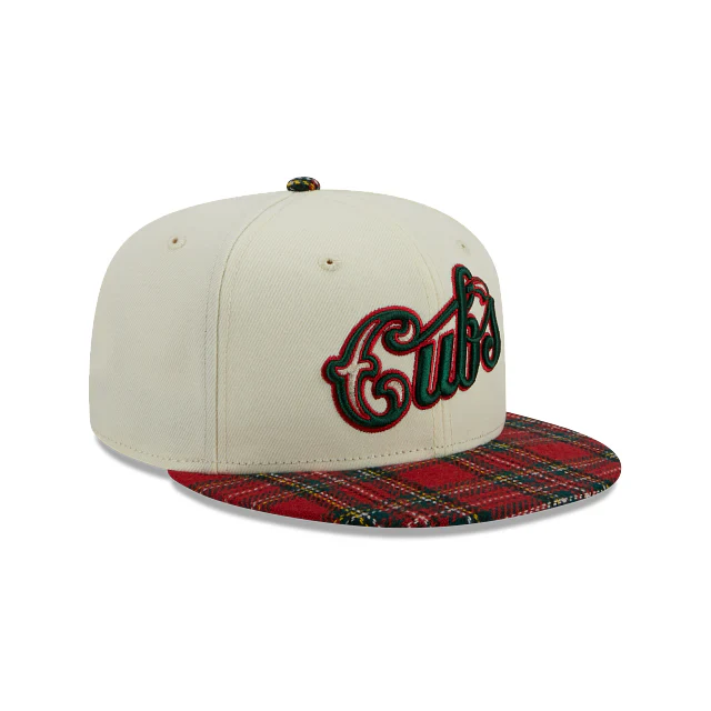 New Era 950 Chicago Cubs Plaid Visor Hat - Image 4