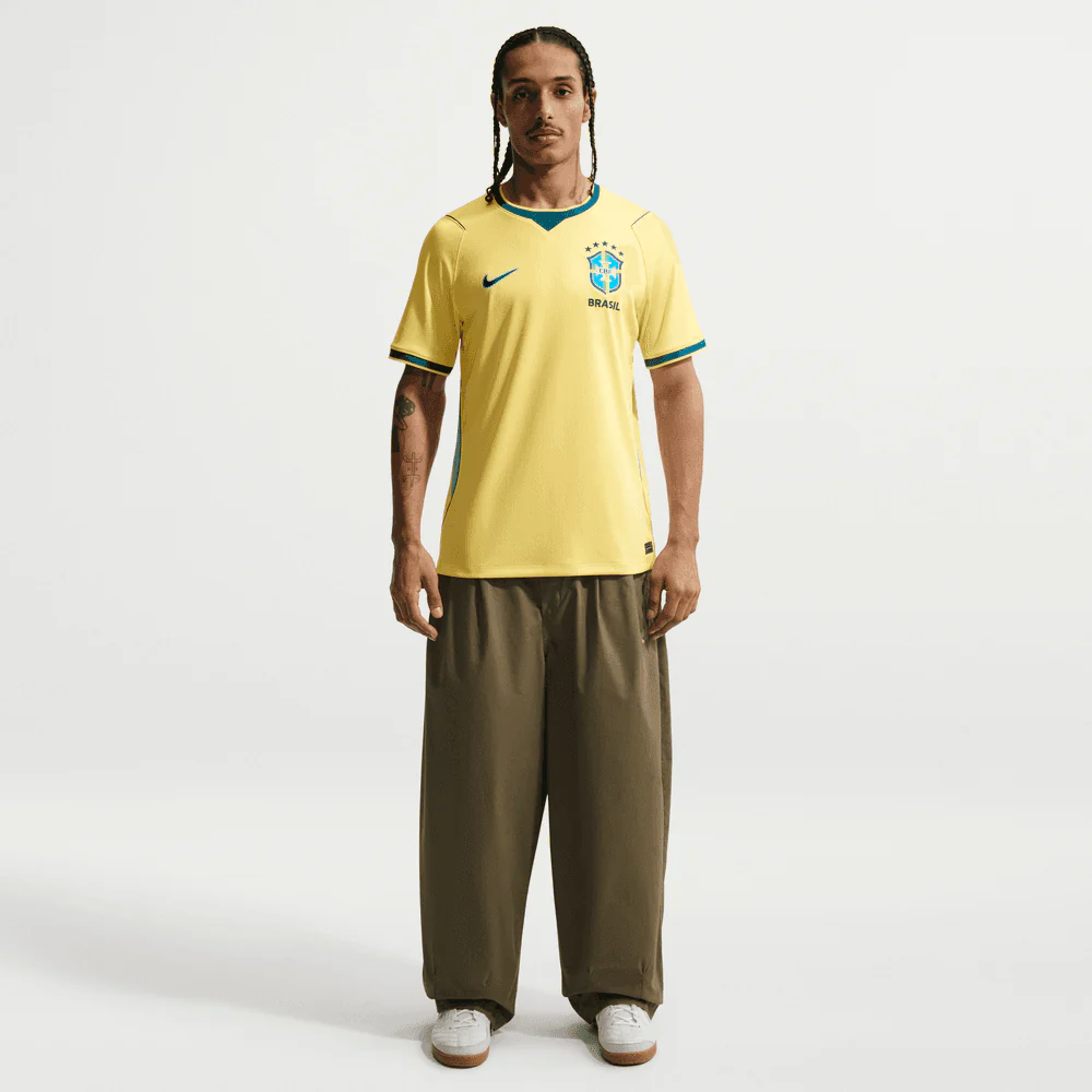 Nike Brazil 2026 Stadium Home Dri-FIT Soccer Replica Jersey - Image 3