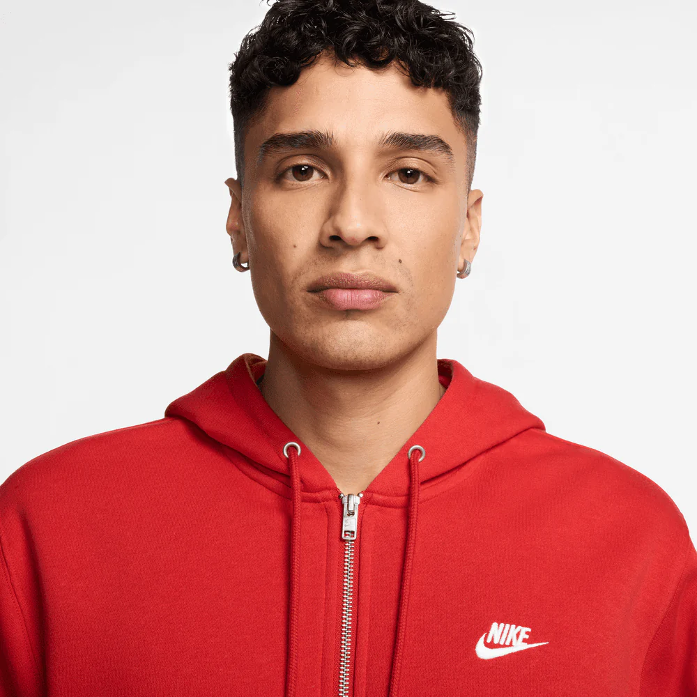 Nike Club Full-Zip Fleece Hoodie - Image 3