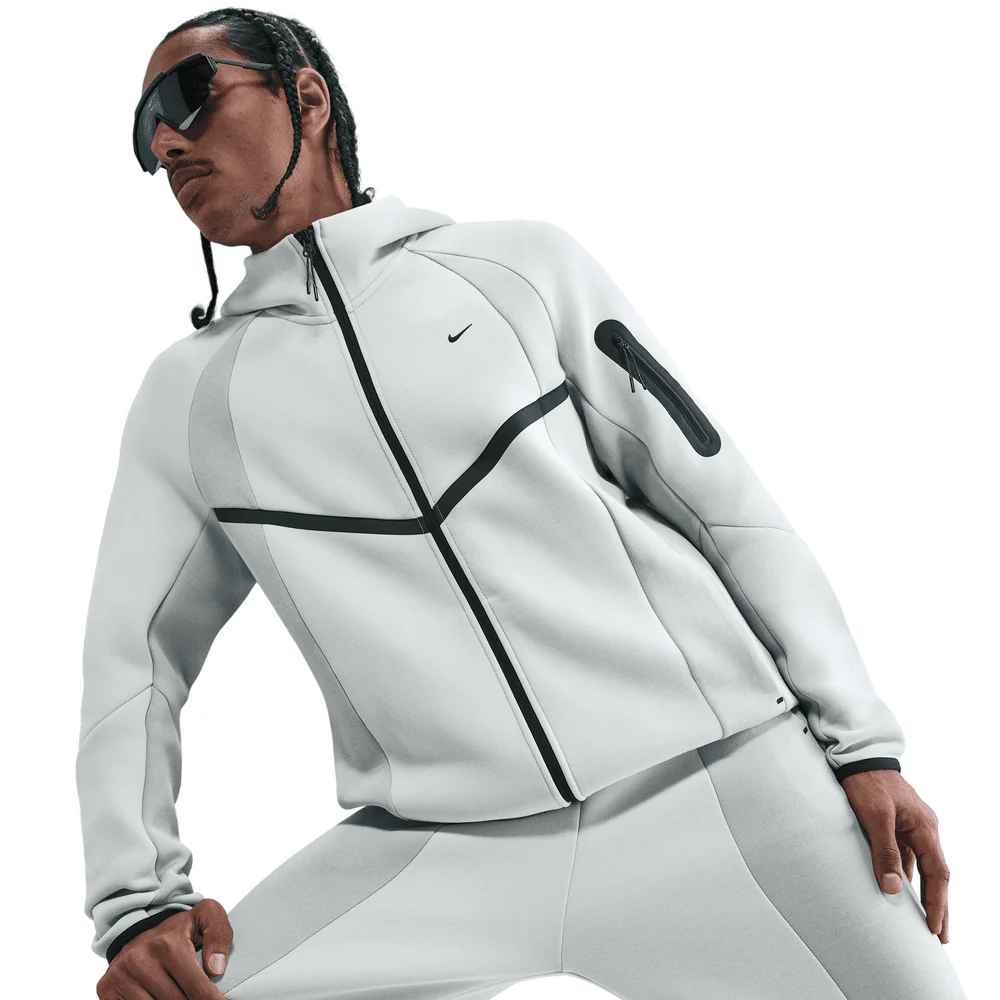 Nike Tech Fleece Color Block Windrunner Full Zip Jacket - Image 3