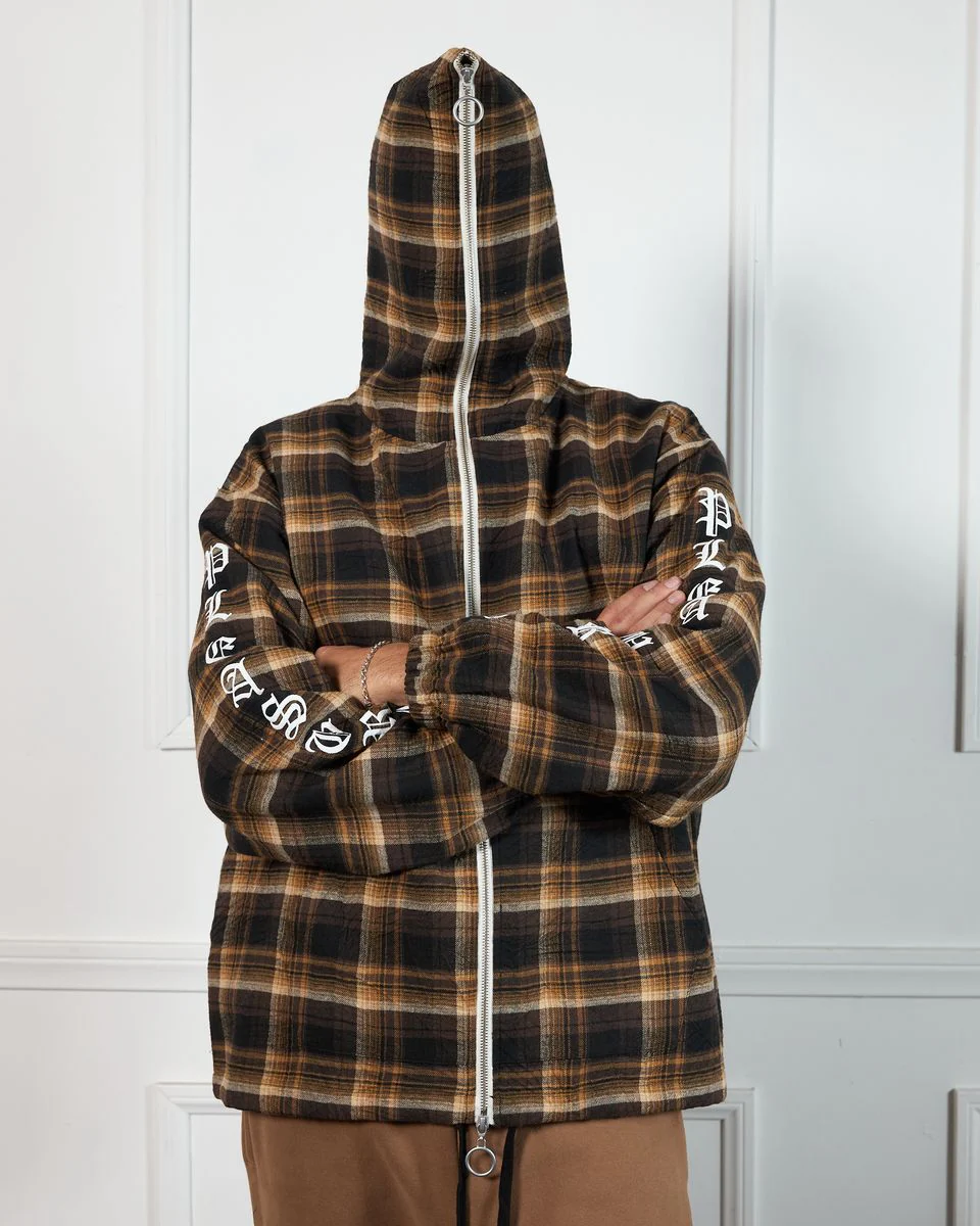 Pleasures Groove Zip Poncho Hoodie - Image 7