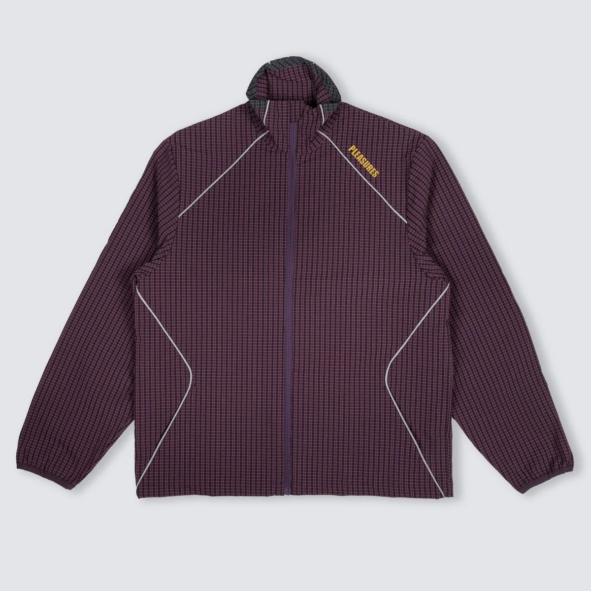 Pleasures Neutron Track Jacket 'Eggplant'