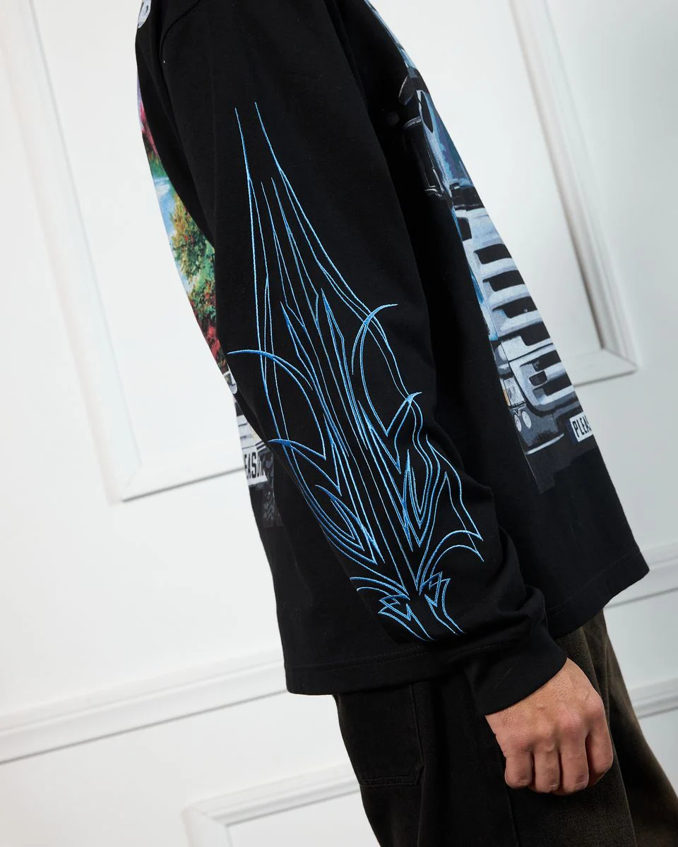Pleasures Semi Heavyweight Long Sleeve Tee - Image 5