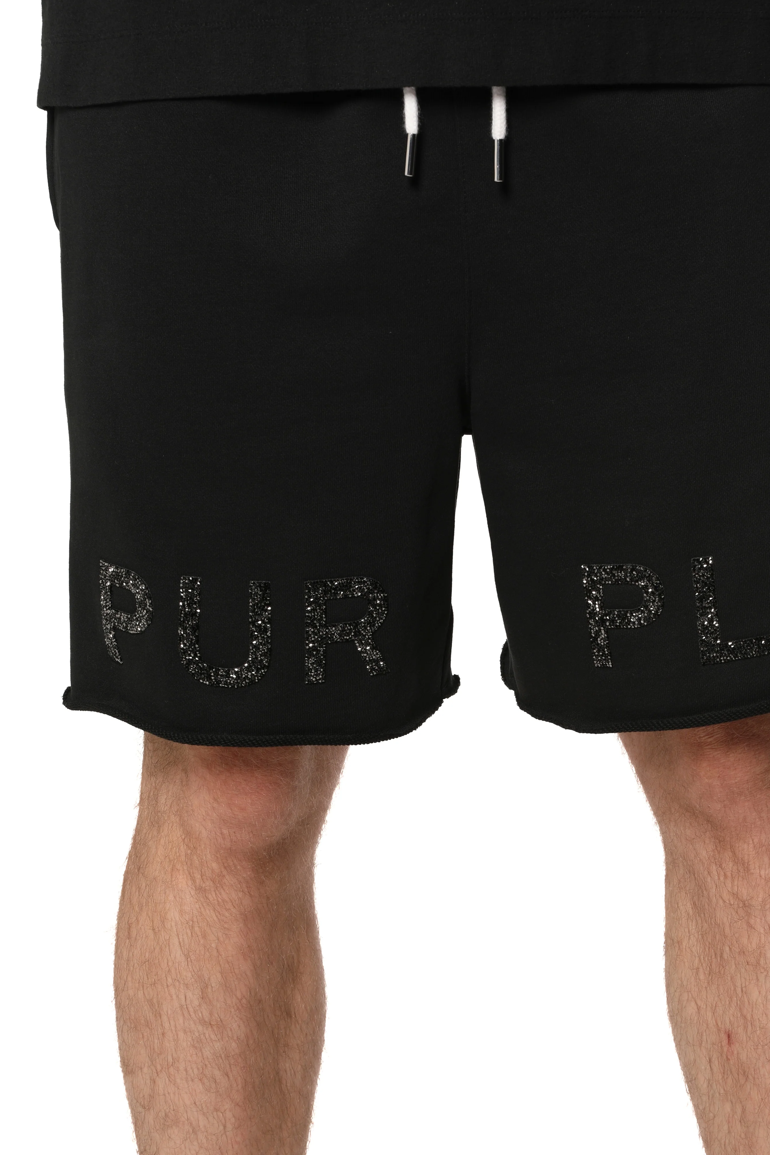 Purple Brand French Terry Shorts - Image 3