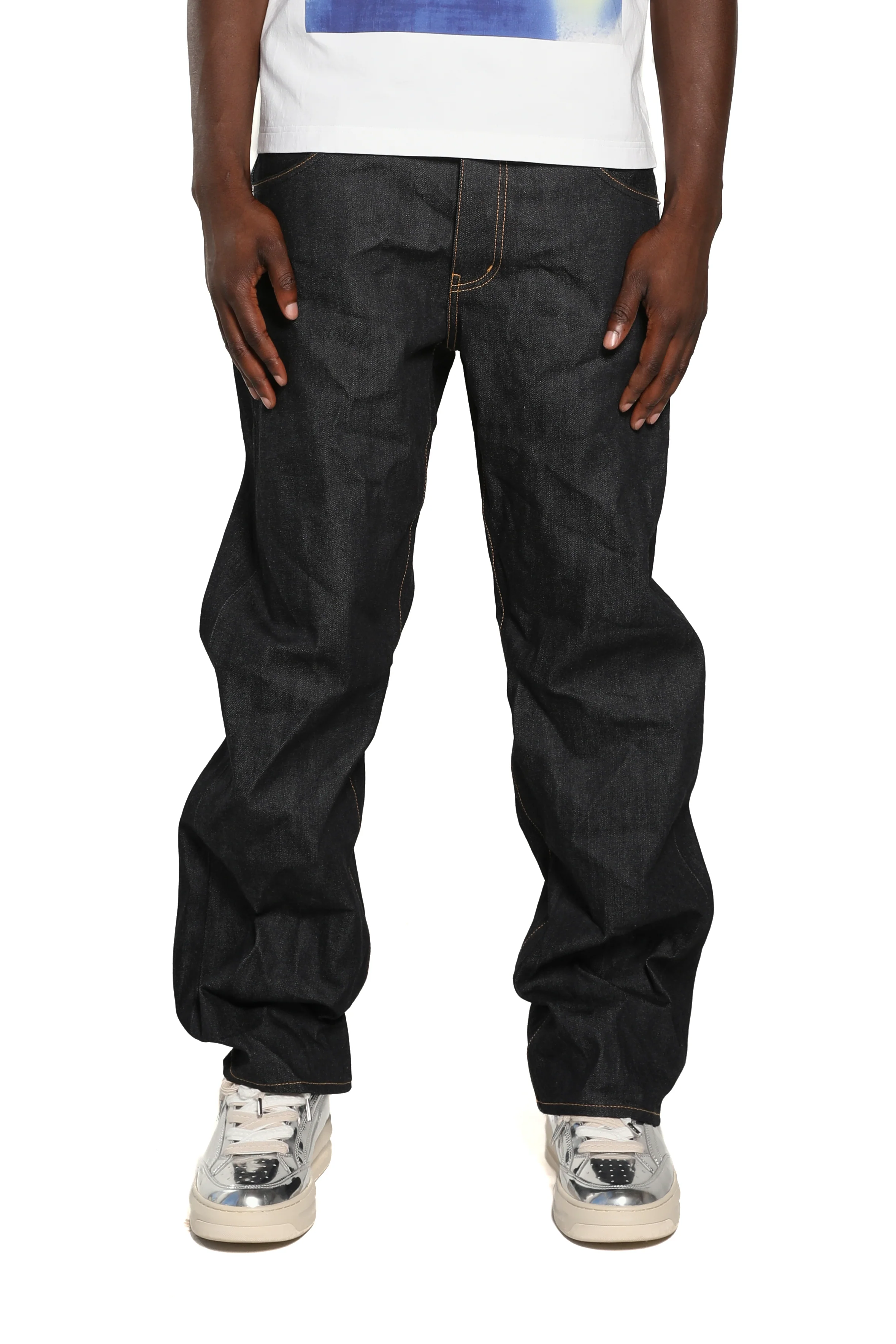 Purple Brand Karpathos Raw Denim Pants