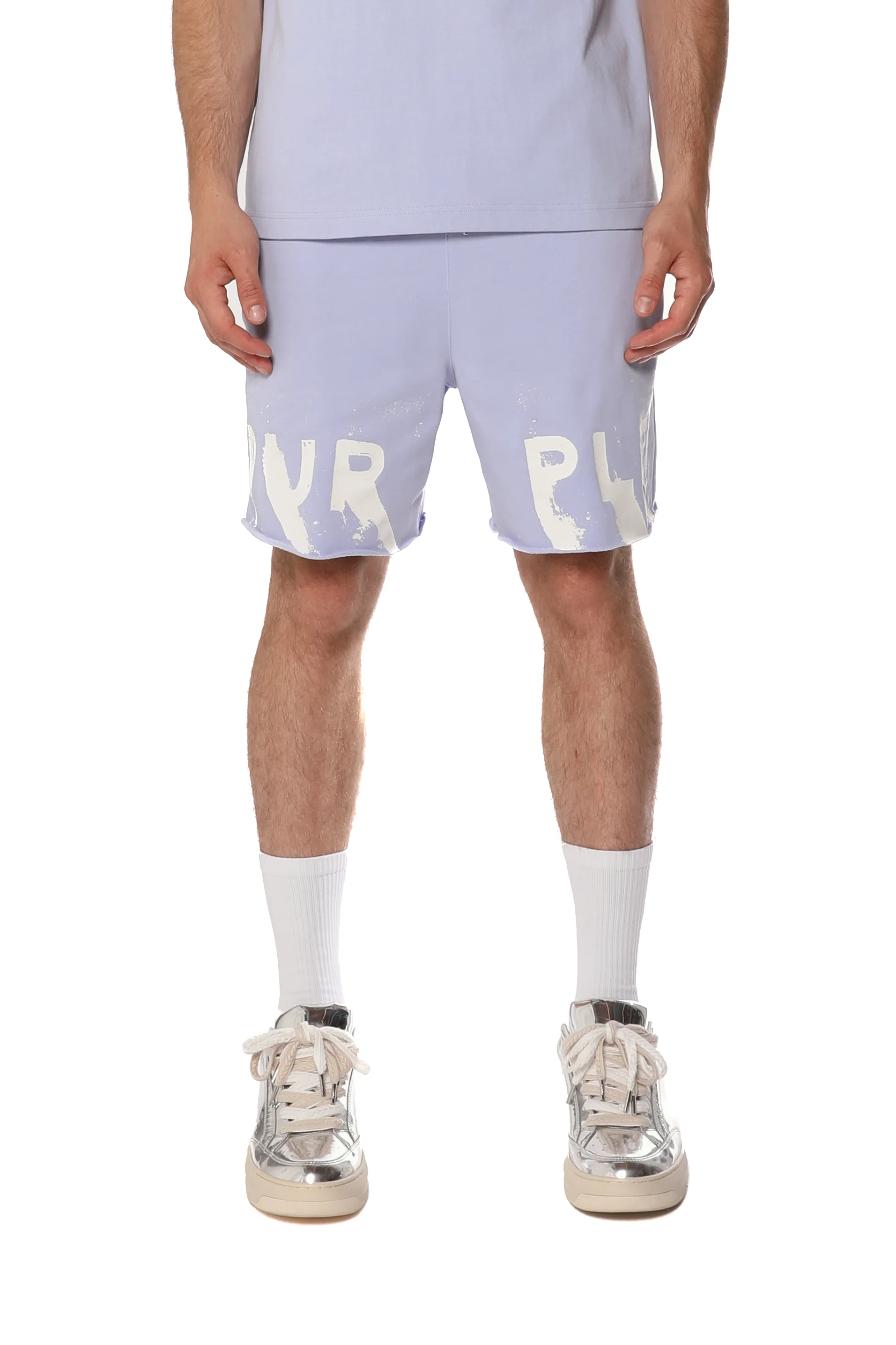 Purple Brand Midweight Fleece Shorts