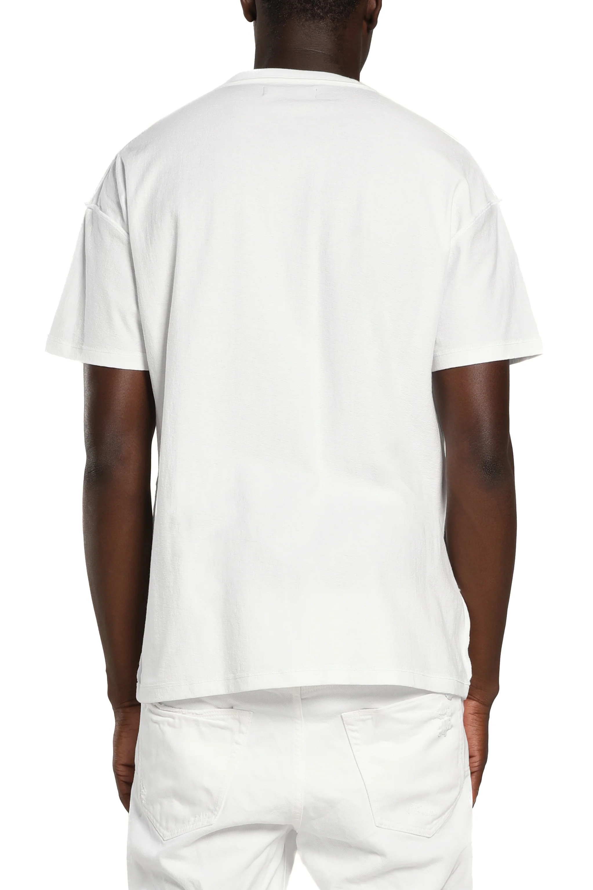 Purple Brand Textured Inside Out Tee - Image 2