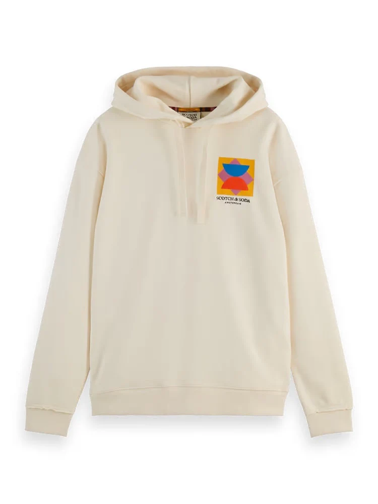S&S Patchwork Applique Artwork Hoodie