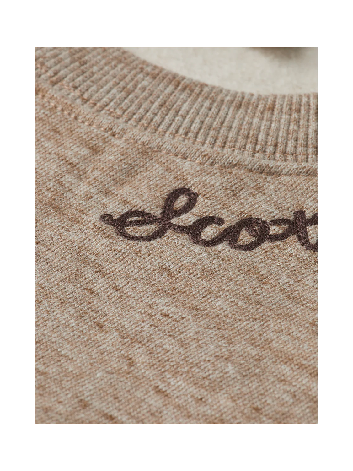 S&S Space Yarn Embroidered Loose-Fit Sweatshirt - Image 3