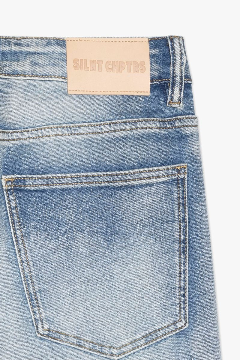 Silnt Chpters Stacked Denim Pant - Image 4
