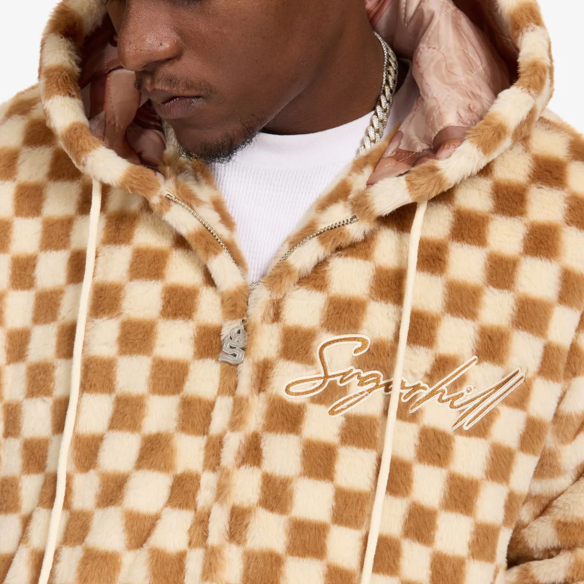 Sugarhill Magnus Fur Hoodie - Image 7