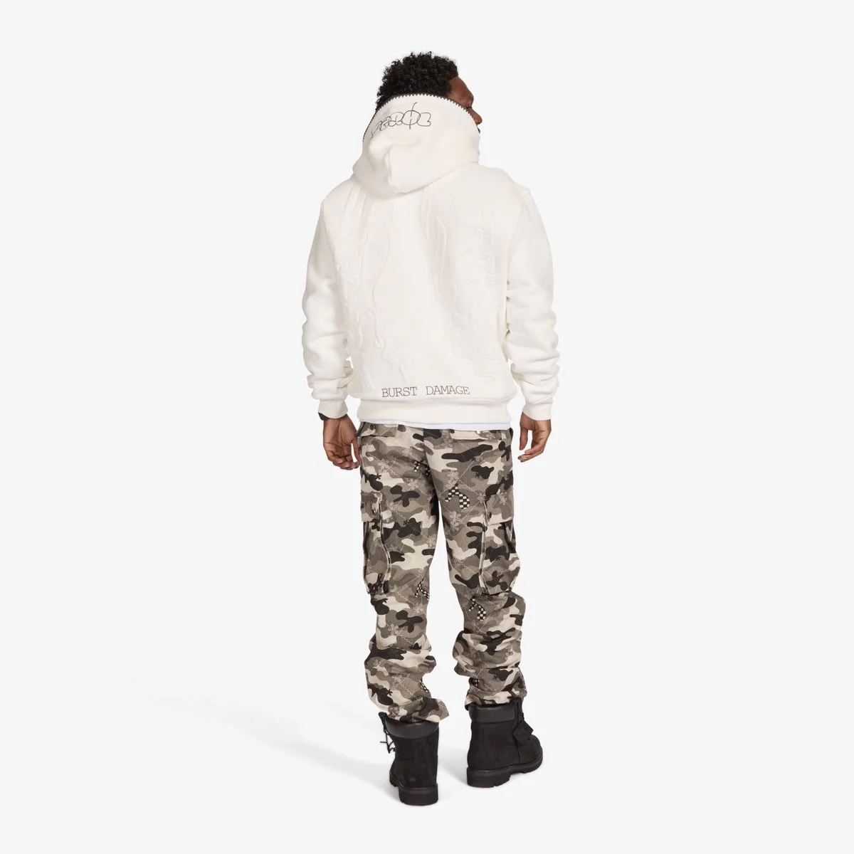 Sugarhill Staring Embossed Hoodie - Image 4