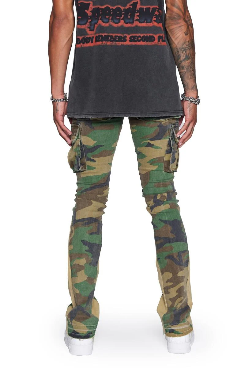 Valabasas Commander Stacked Flare Jean - Image 2