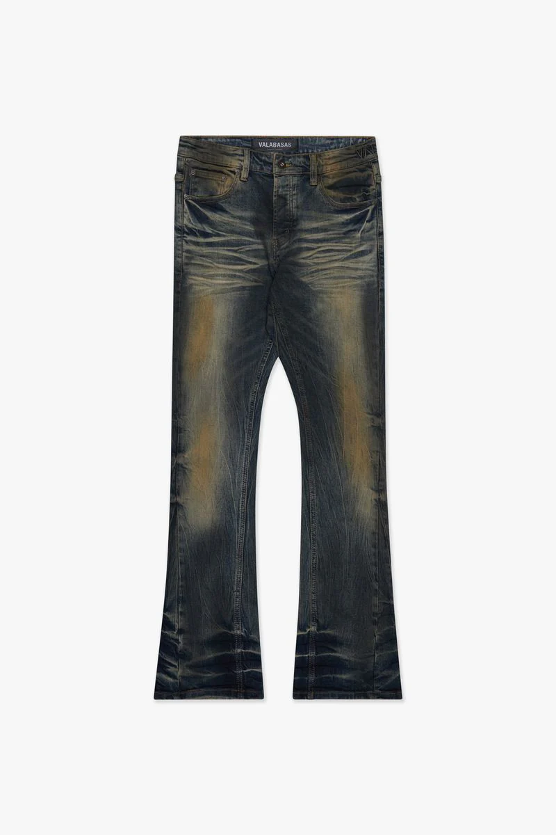 Valabasas Fax Stacked Denim