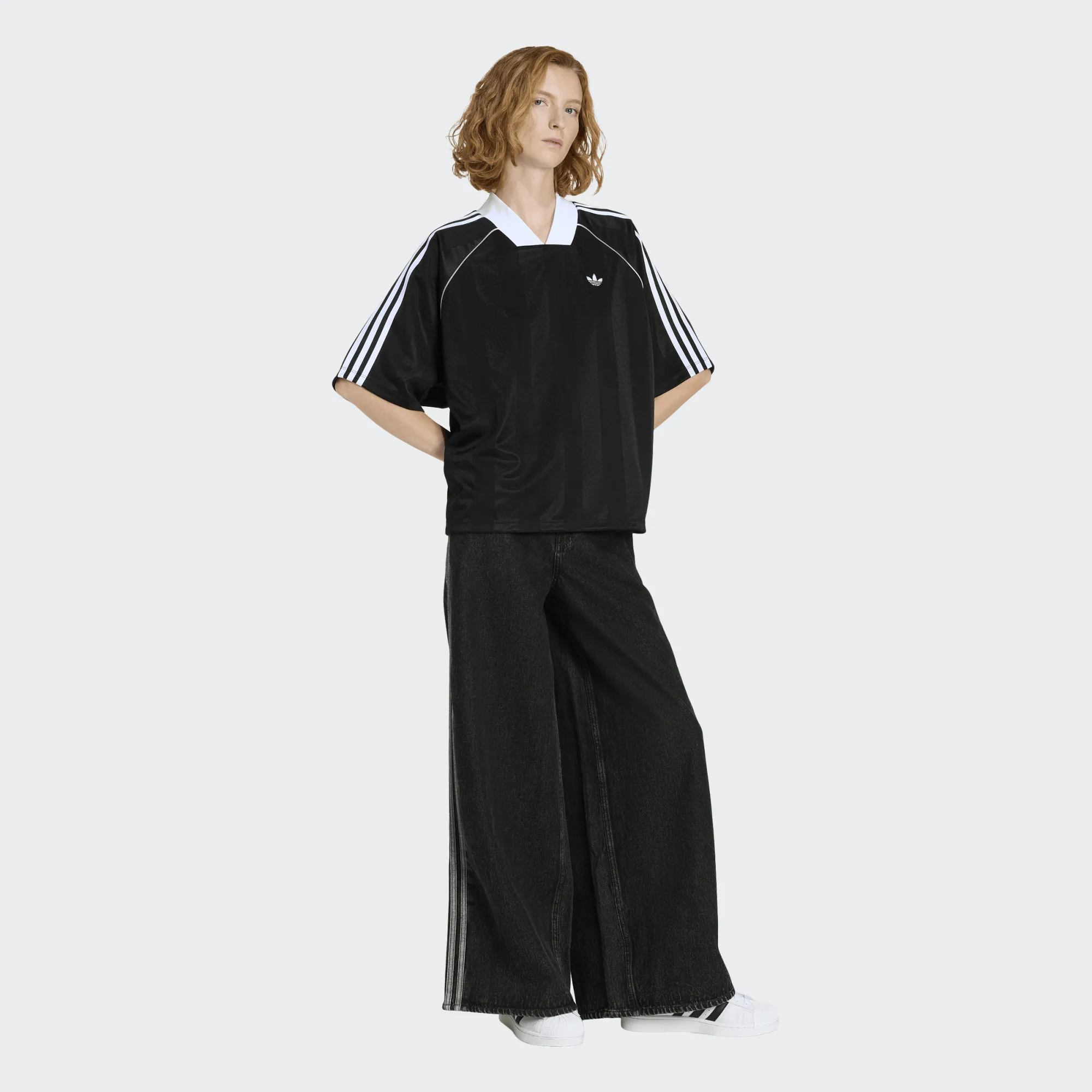 Wmns Adidas Firebird Track Pants Denim - Image 2