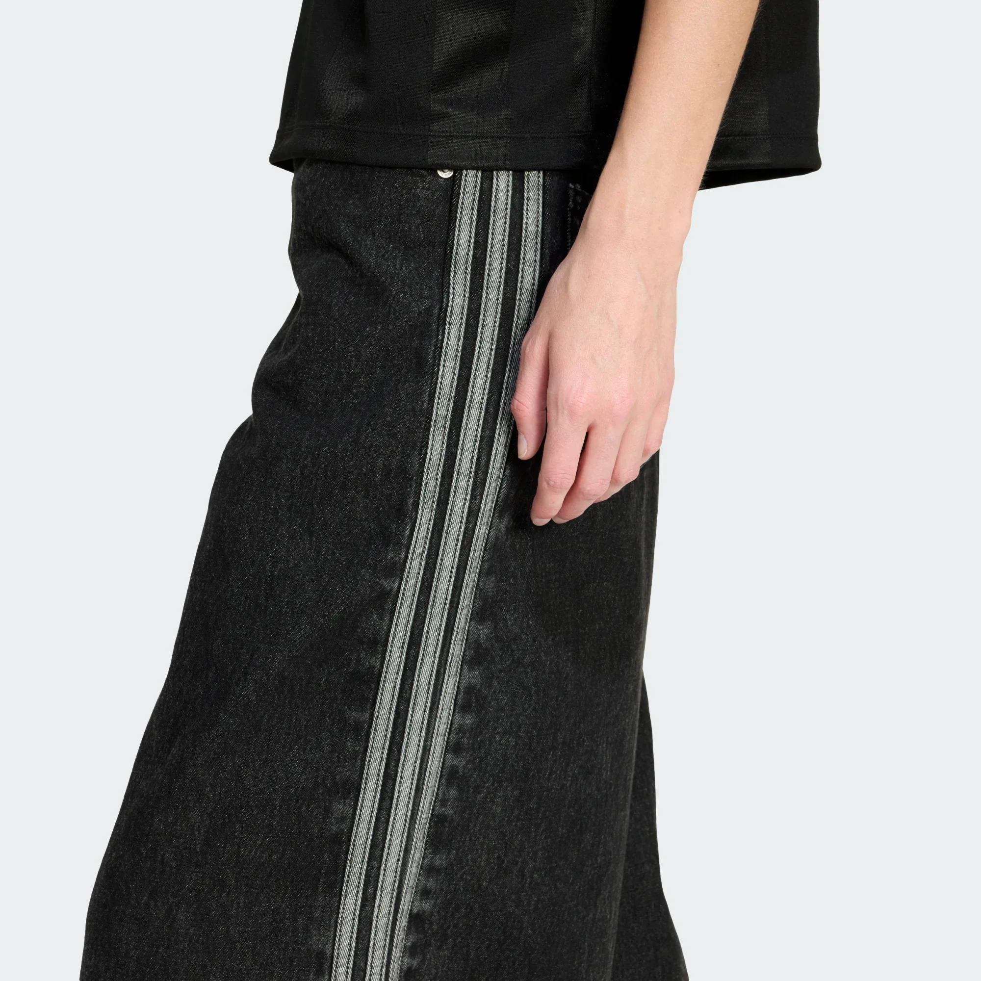 Wmns Adidas Firebird Track Pants Denim - Image 6