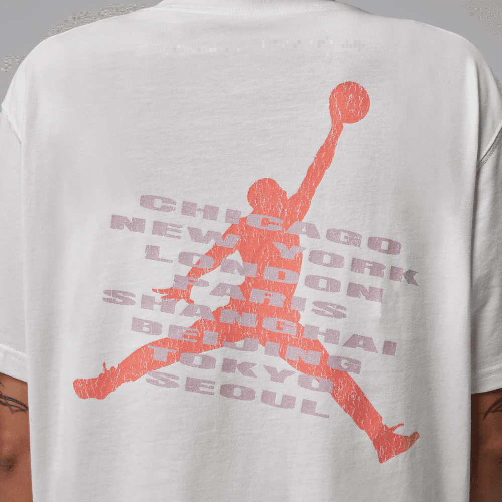 Wmns Air Jordan Brooklyn Girlfriend Tee - Image 4