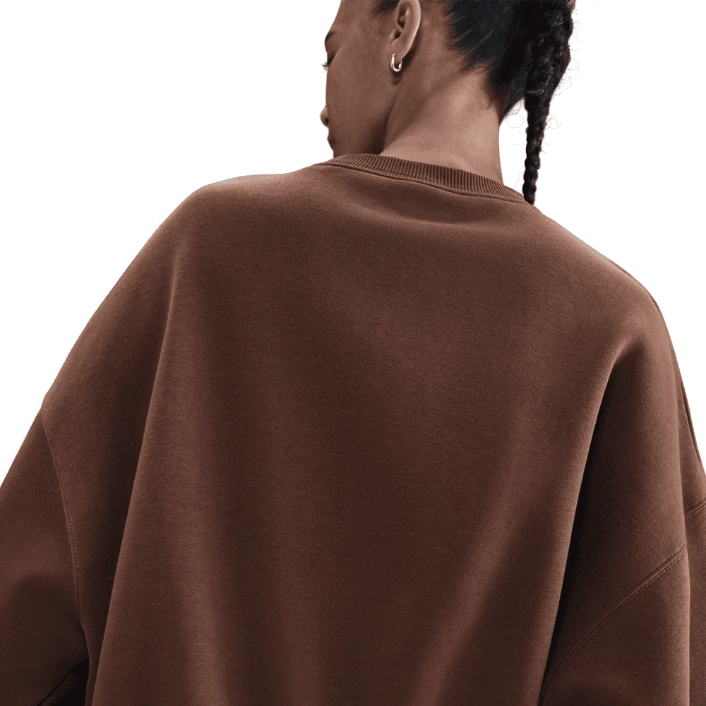 Wmns Nike Sportswear Phoenix Fleece Oversized Crew-Neck Sweatshirt - Image 4