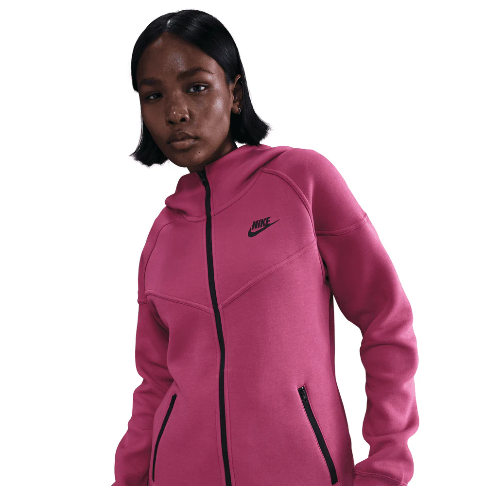 Wmns Nike Sportswear Tech Fleece Wind Runner Full-Zip Hoodie - Image 3