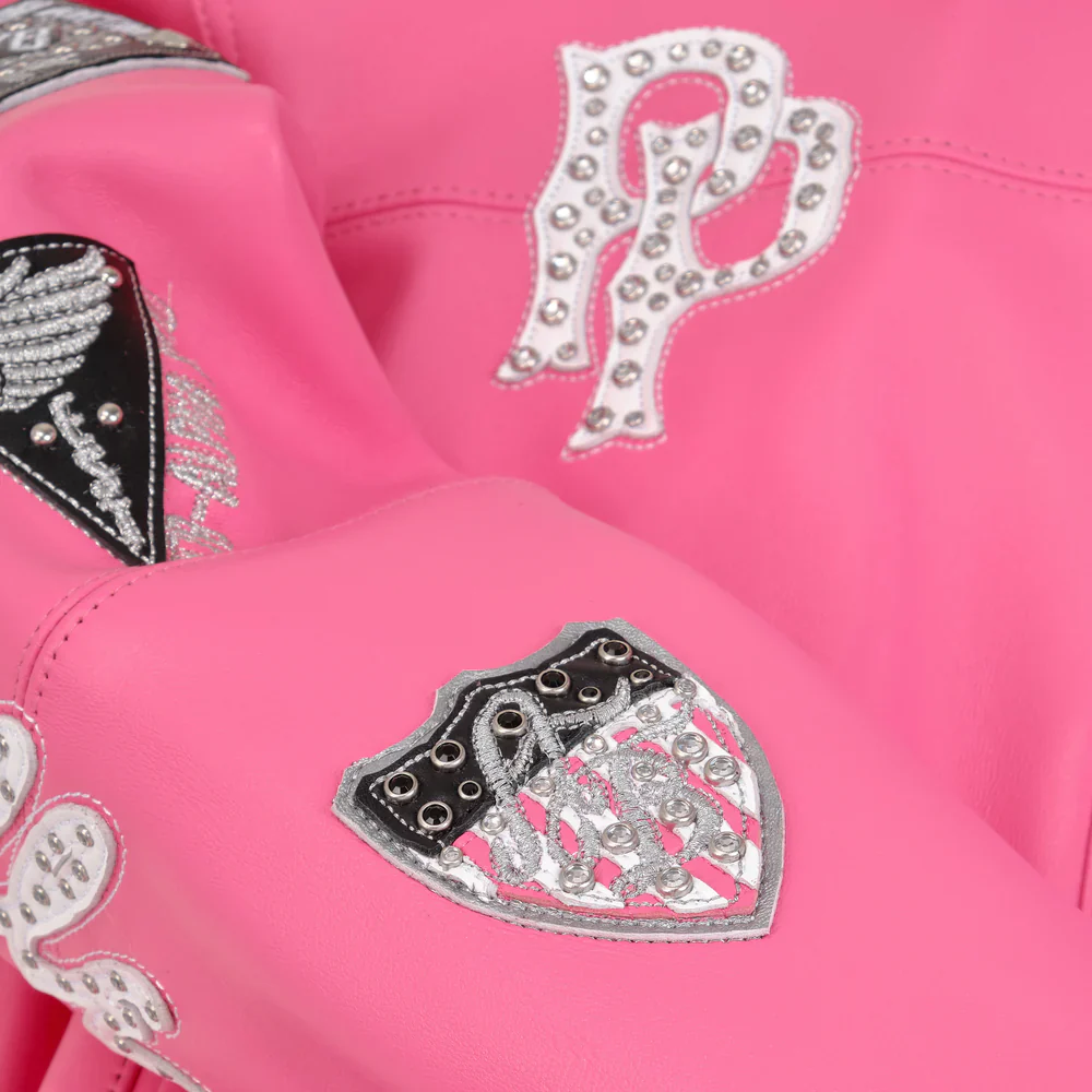 Wmns Pelle Pelle American Bruiser Crop Jacket - Image 6